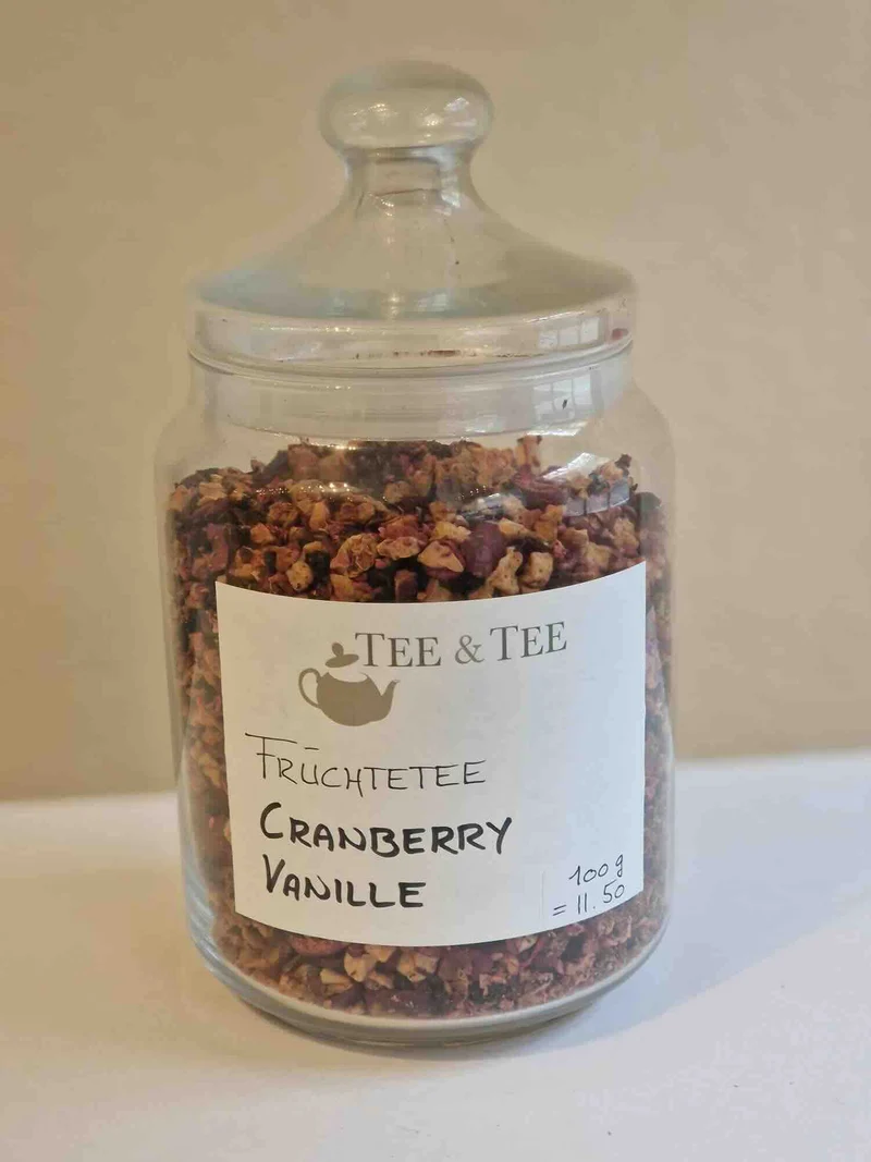 Früchtetee Cranberry Vanille