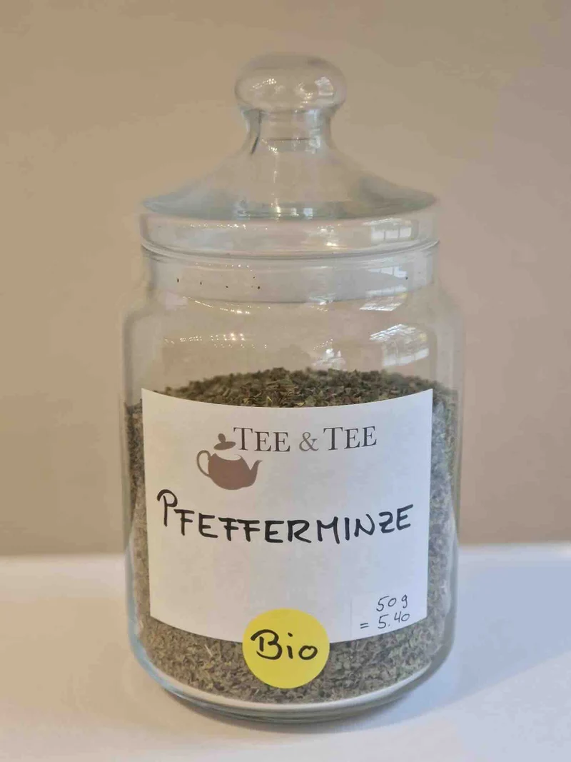 Lose Kräuter Pfefferminze geschnitten BIO