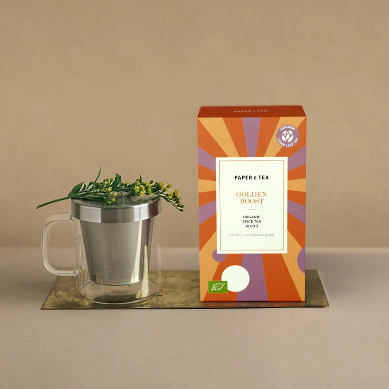 Gewürztee Mischung Golden Boost