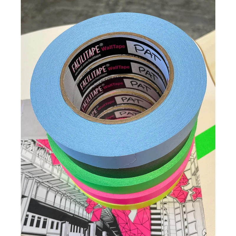 Facilitape® Aufkleber Papiertape