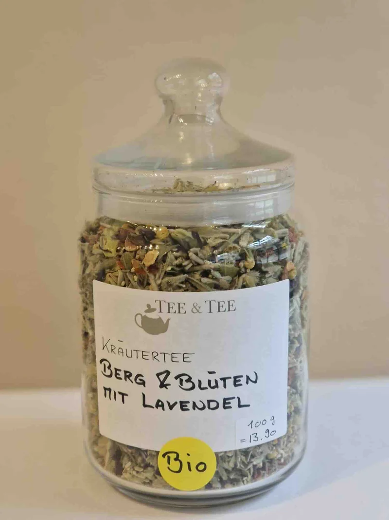 Kräutertee Bergblüten mit Lavendel BIO