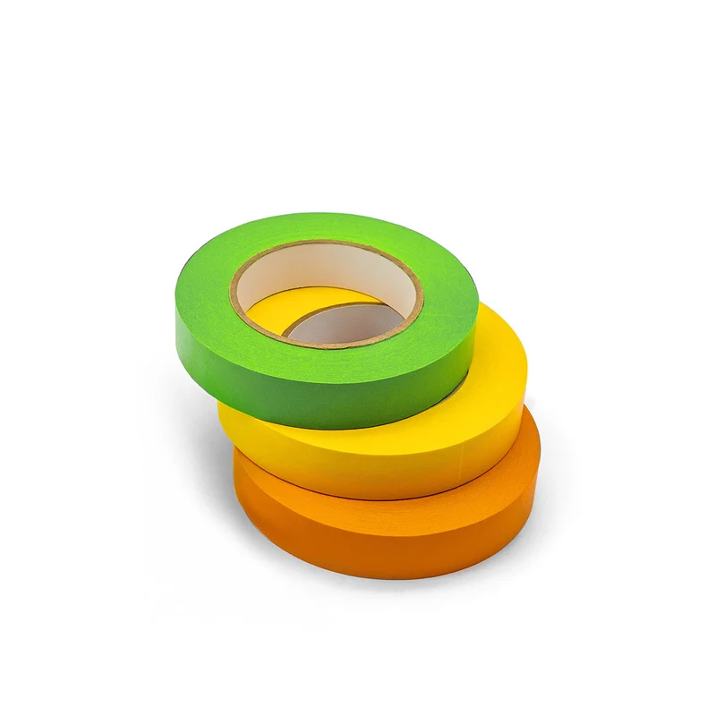 Papiertape Bundle - Dino Edition (Grün, Gelb, Orange)