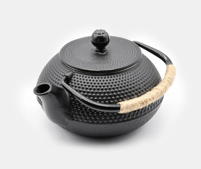 Cast Iron Tea Set 800ml - Black