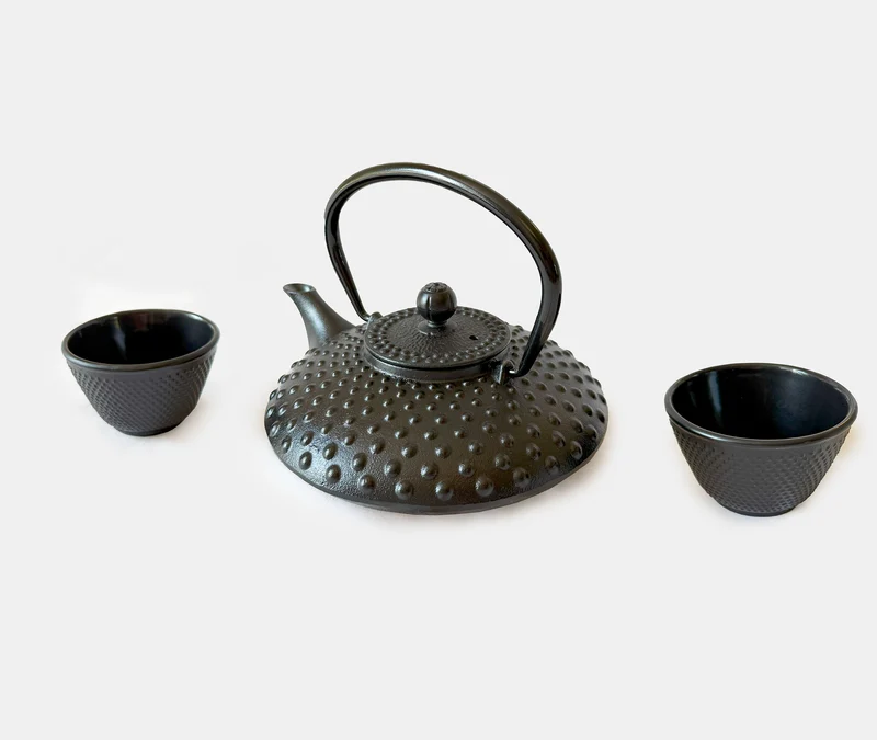 Cast Iron Tea Set Kambin 800ml - Black