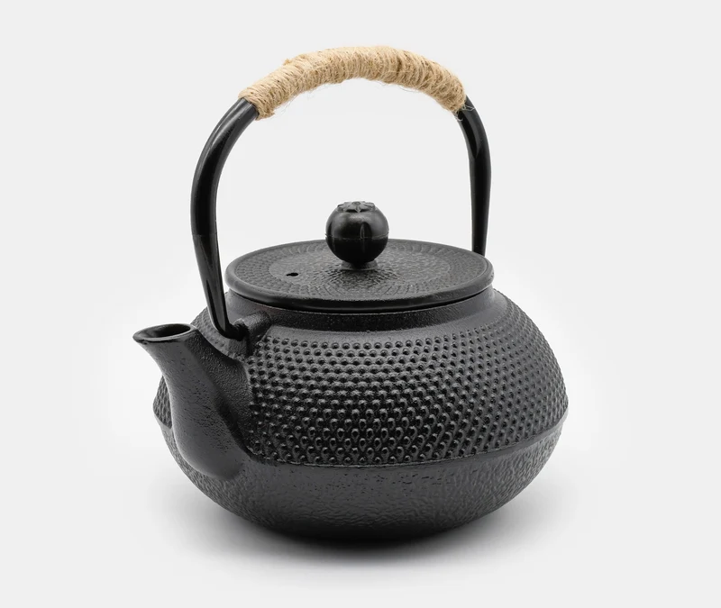 Cast Iron Teapot - Black