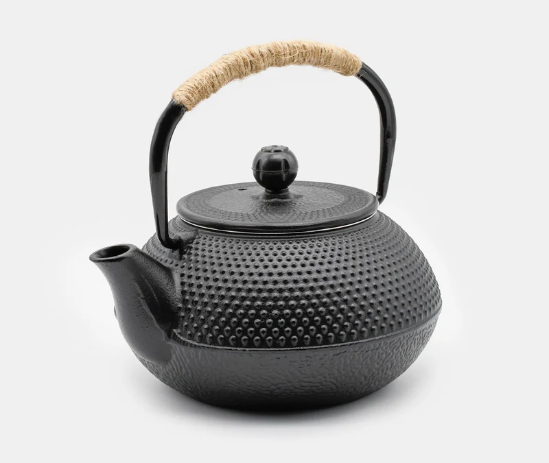 Cast Iron Teapot - Black