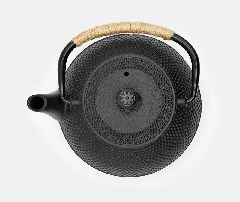 Cast Iron Teapot - Black