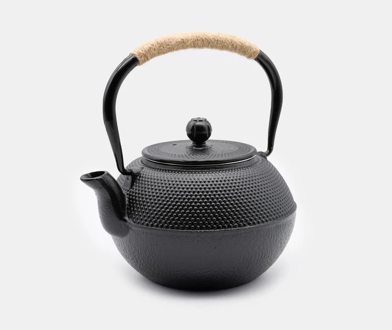 Cast Iron Teapot - Black