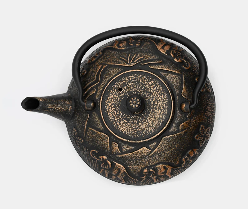 Cast Iron Teapot Elephant 1.1L