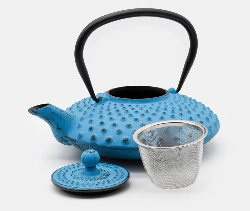Cast Iron Teapot Kambin 800ml - Blue