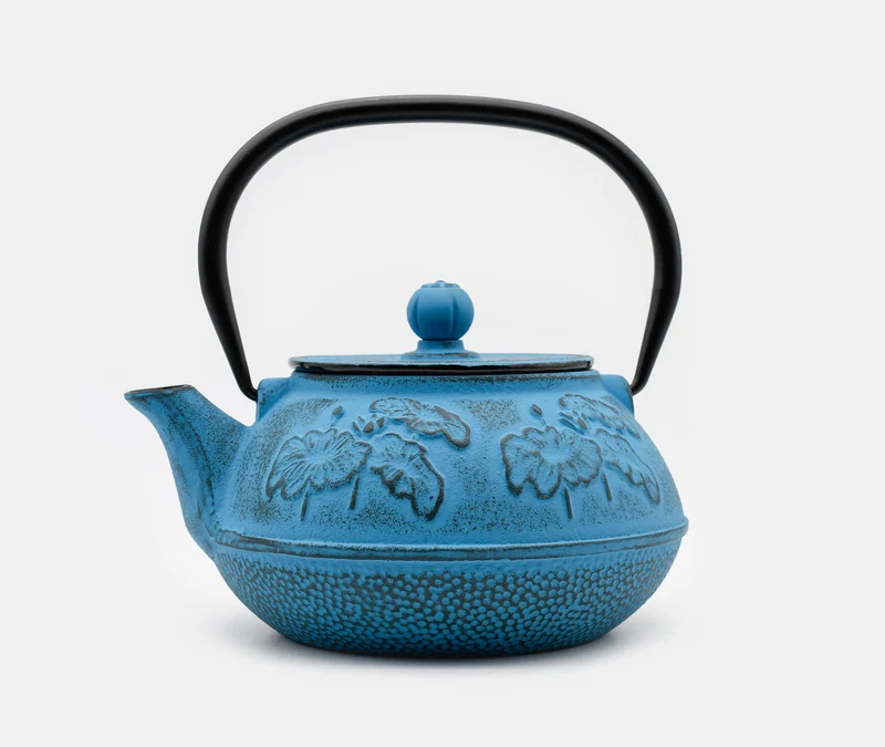 Cast Iron Teapot Lotus Flower 900ml
