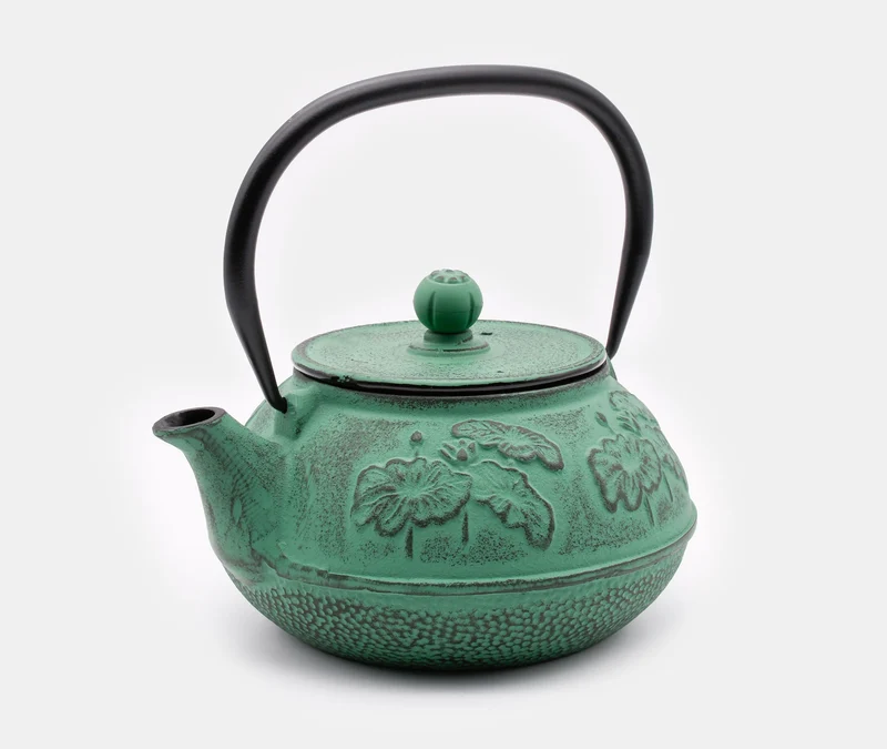 Cast Iron Teapot Lotus Flower 900ml