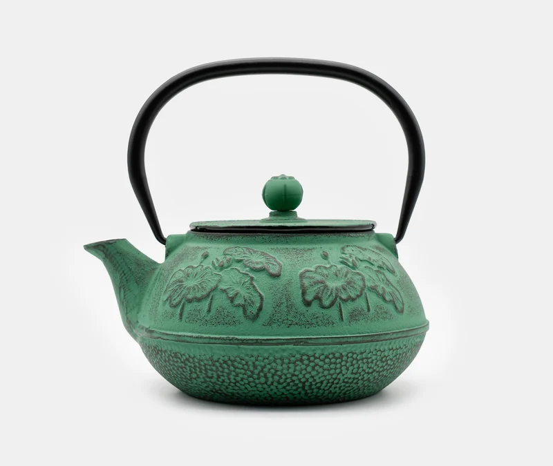 Cast Iron Teapot Lotus Flower 900ml