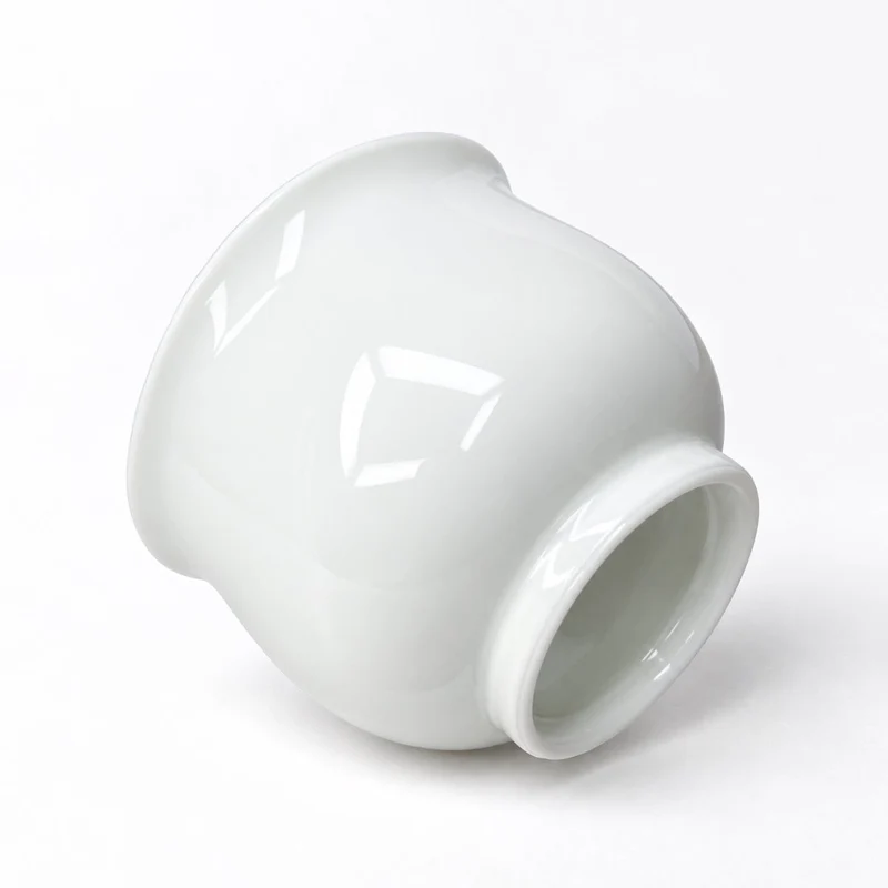 Jingdezhen „Huabao“ Große weiße Jade-Teetasse 150 ml