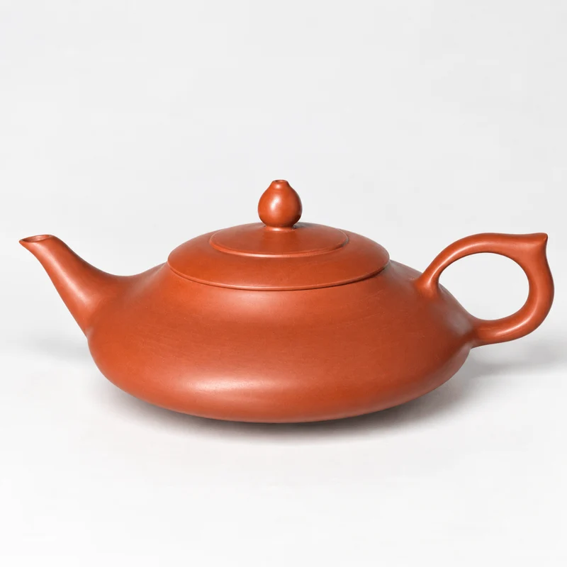 Chaozhou 100 % handgemachte flache Zhuni-Teekanne