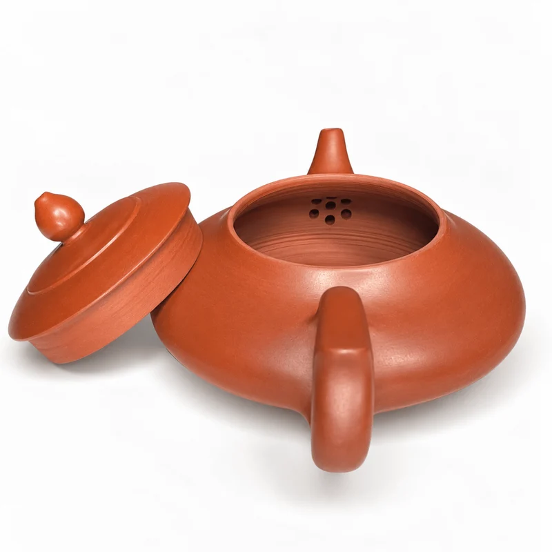 Chaozhou 100 % handgemachte flache Zhuni-Teekanne
