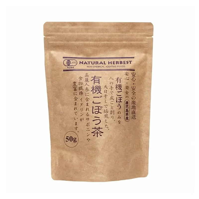 Chikyubatake Organic Burdock Root Tea Roasted Gobocha Caffeine-Free 50g