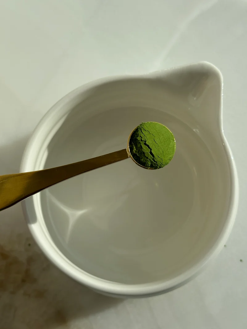 Golden & Silver Spoon – Matcha Dosierlöffel aus Edelstahl