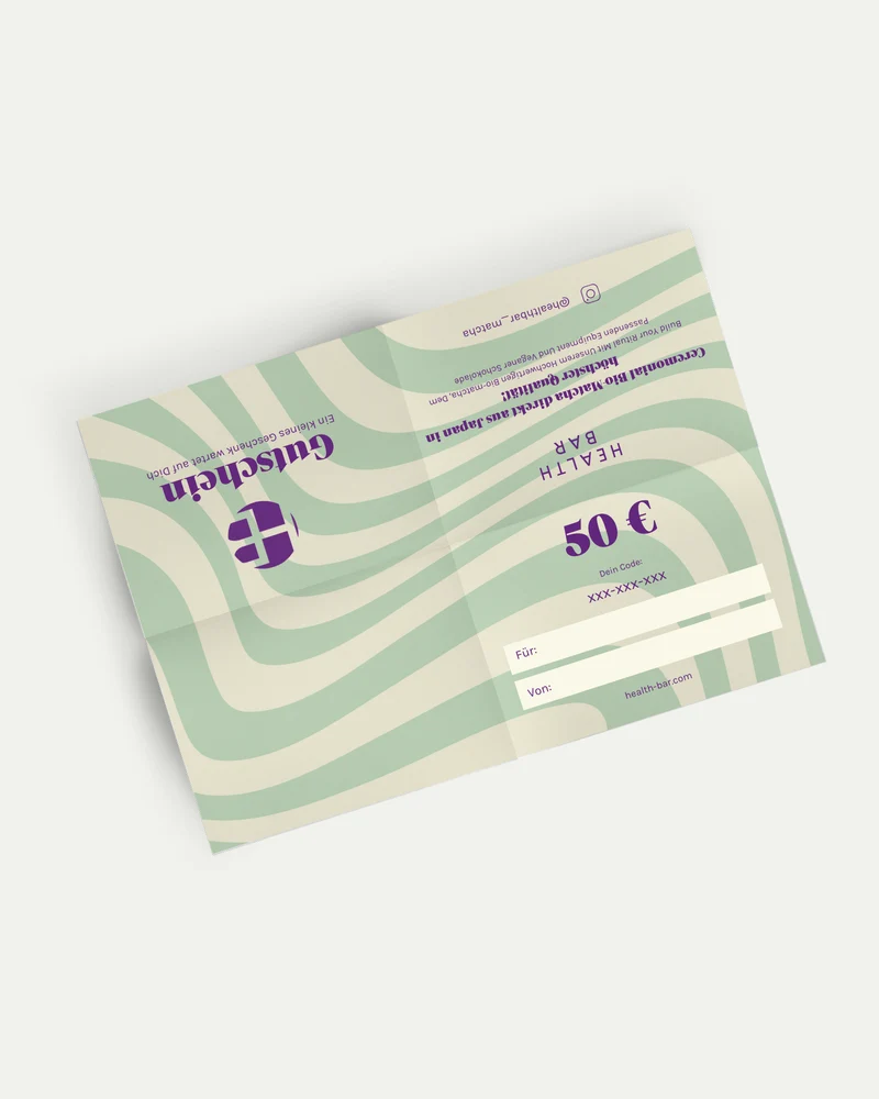 Health Bar Gift Card – Gutschein