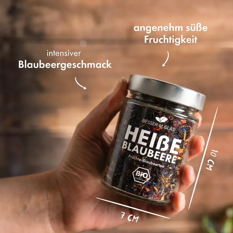 Heiße Blaubeere