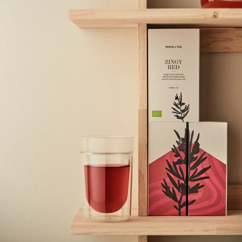 Rooibos Tee Mischung Zingy Red