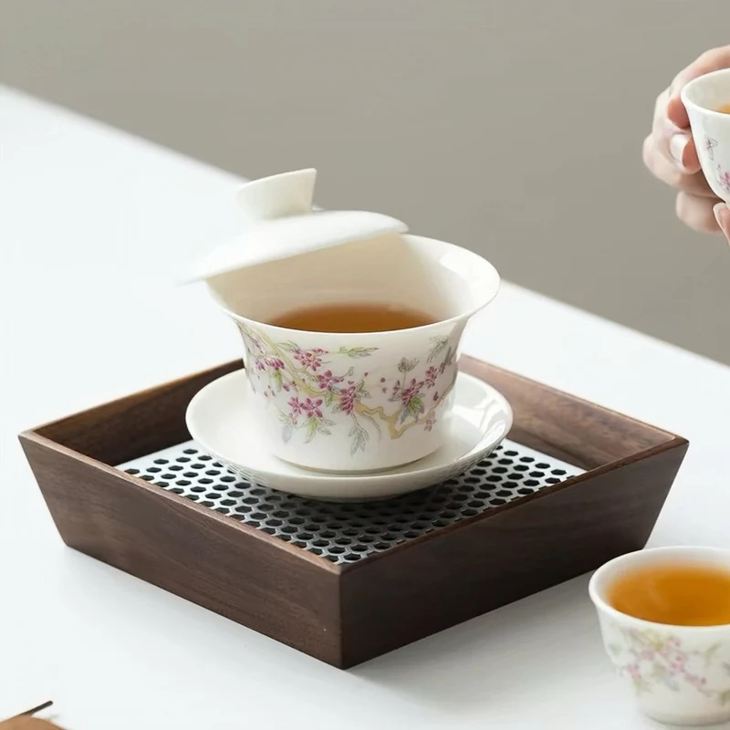 Schmetterlingsgarten - Premium-Porzellan, täglich Gaiwan