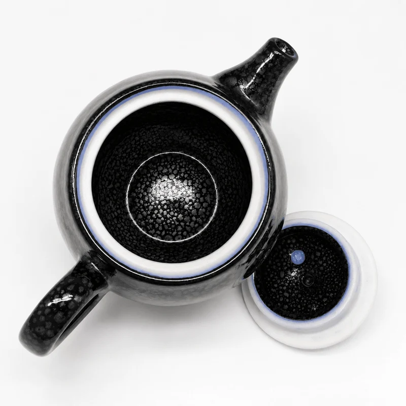 Starlight Tenmoku – Japanische Teekanne aus Kyoto und Kyusu