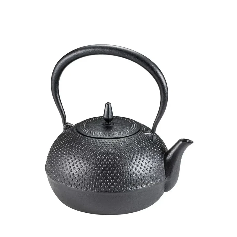 Handmade Nambu Cast Iron Japanese Kettle Hailstone Pattern 1.2L