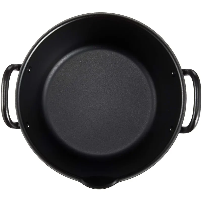 Summit Iron Deep Fry Pot Tempura Pot with Lid IH Compatible 20cm
