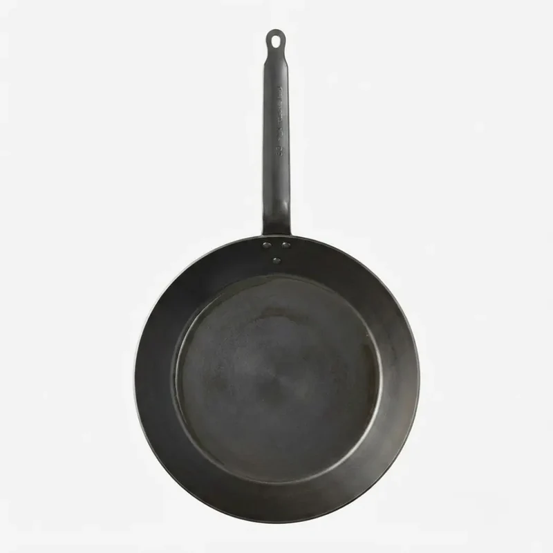 Summit Heavy-Duty Professional All Iron Skillet Fry Pan (2.3mm Thick) 26cm