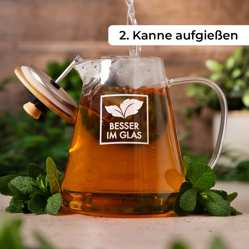 Glas Teekanne (1,5L)