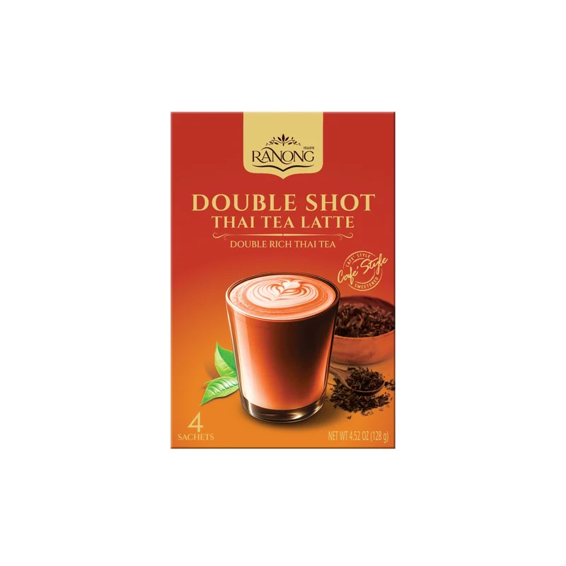Ranong Double Shot Thai Tea Latte 128g