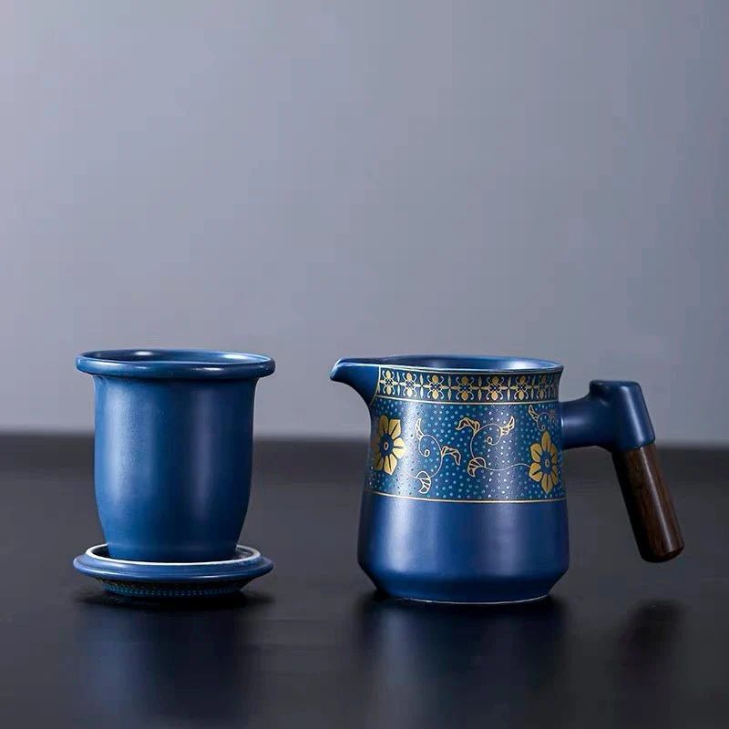 Blue Dynasty – Premium-Reise-Teeset für Büro und Freizeit