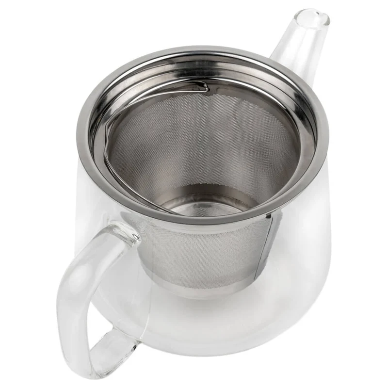 Glas Teekanne Merano mit Sieb