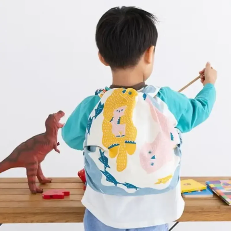 Furoshiki Sea Otter Large Cotton Wrapping Cloth 100cm