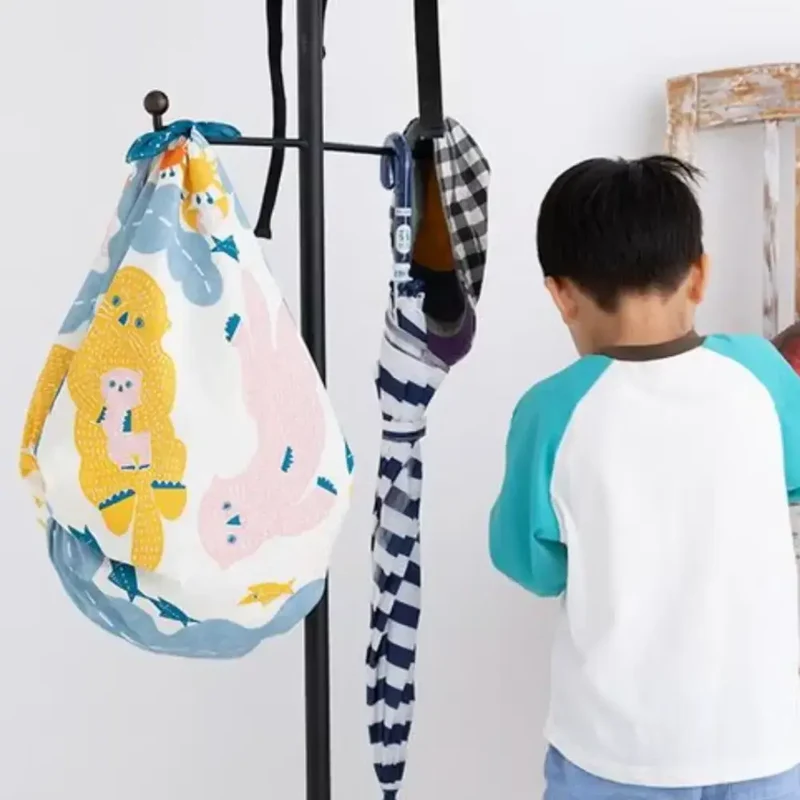 Furoshiki Sea Otter Large Cotton Wrapping Cloth 100cm