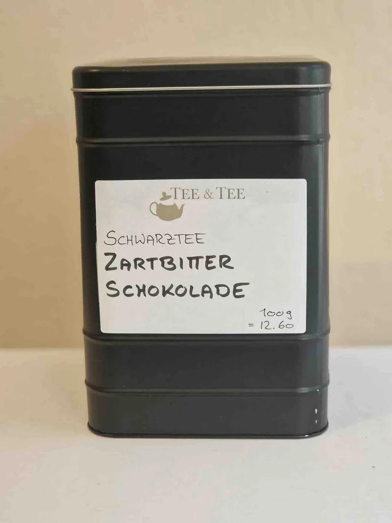 Schwarztee Schokolade