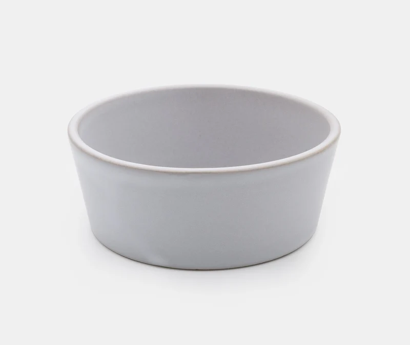Glazed Stoneware Bowl Medium - White