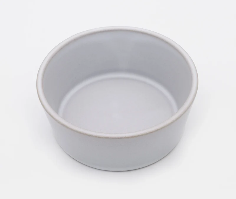 Glazed Stoneware Bowl Medium - White