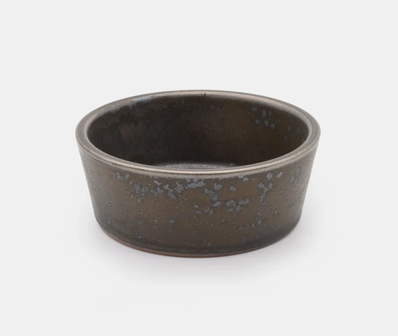 Glazed Stoneware Bowl Small - Black