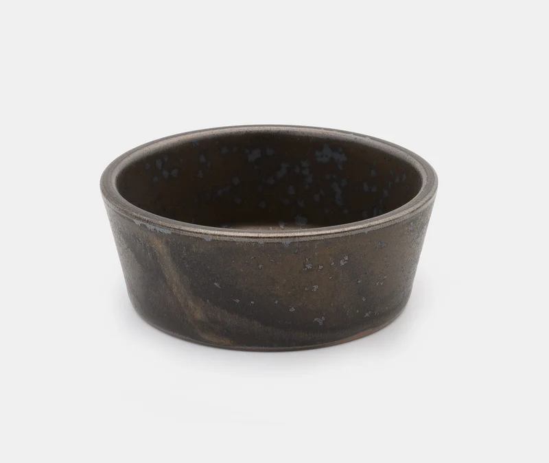 Glazed Stoneware Bowl Small - Black