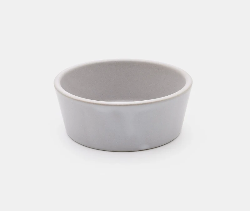 Glazed Stoneware Bowl Small - White