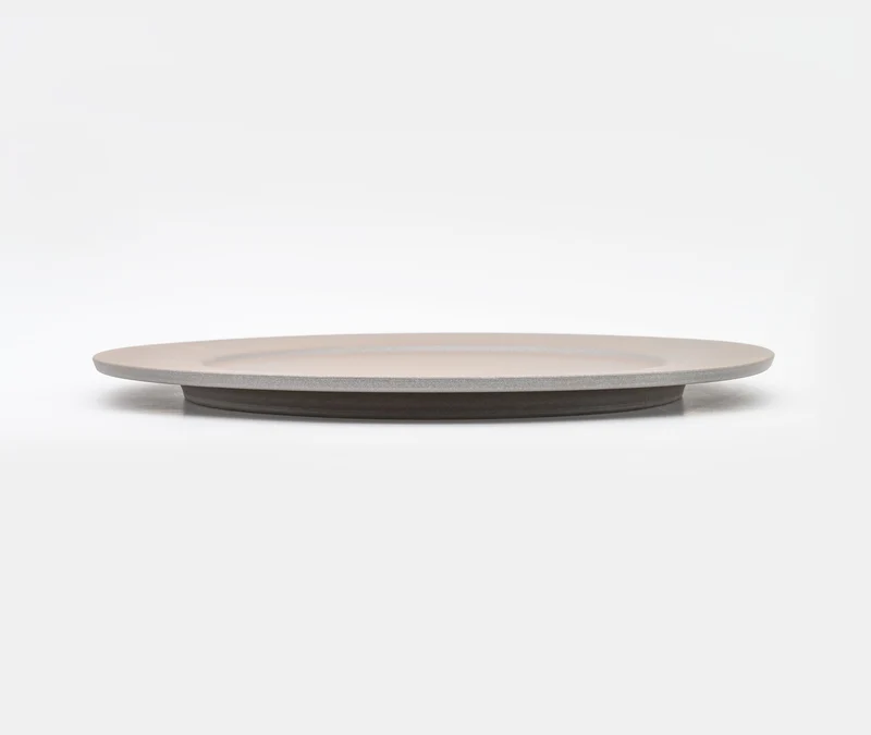 Stoneware Plate Medium - Grey