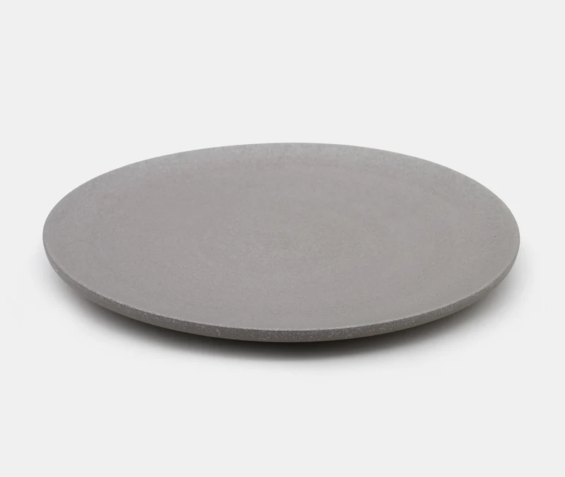 Stoneware Plate Small - Grey