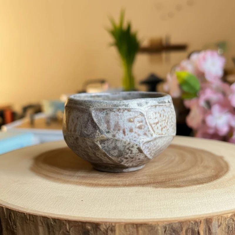 Kollektion von Teetassen aus holzgebranntem Porzellan aus Jingdezhen