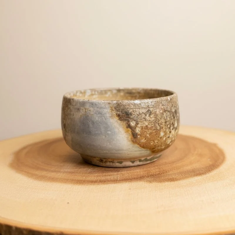 Kollektion von Teetassen aus holzgebranntem Porzellan aus Jingdezhen