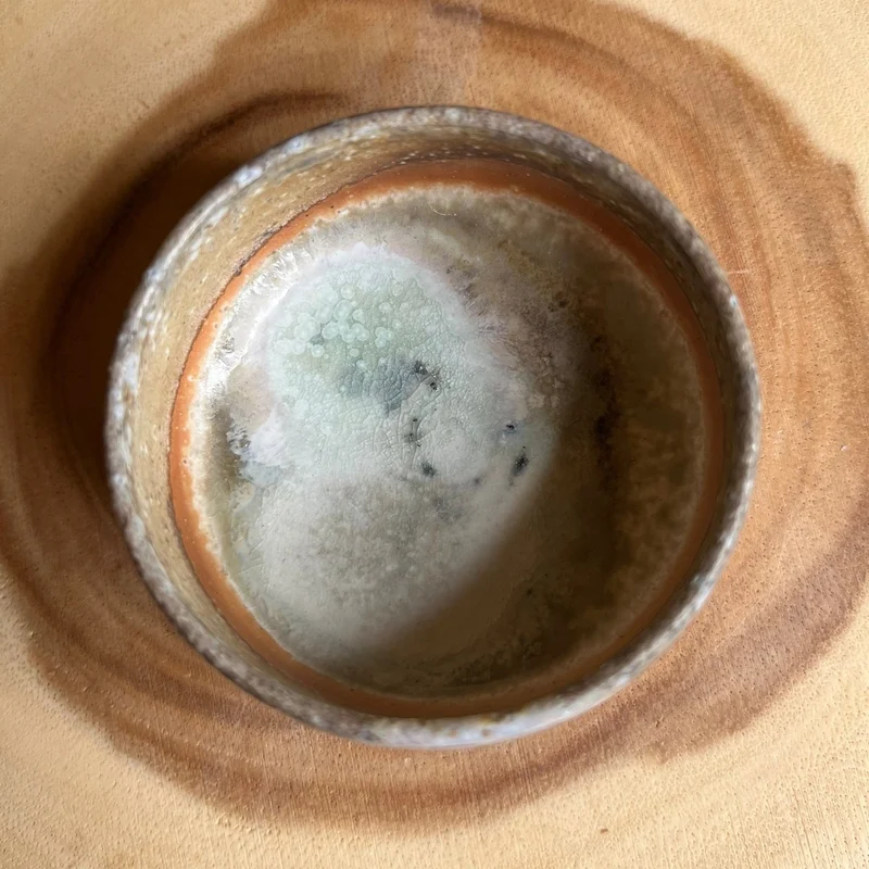 Kollektion von Teetassen aus holzgebranntem Porzellan aus Jingdezhen
