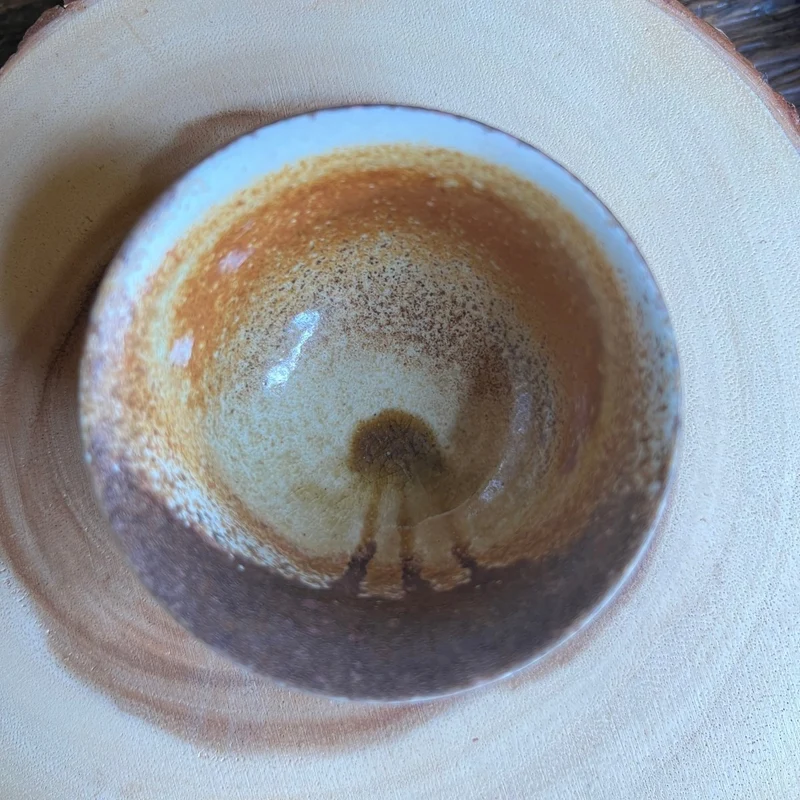 Kollektion von Teetassen aus holzgebranntem Porzellan aus Jingdezhen