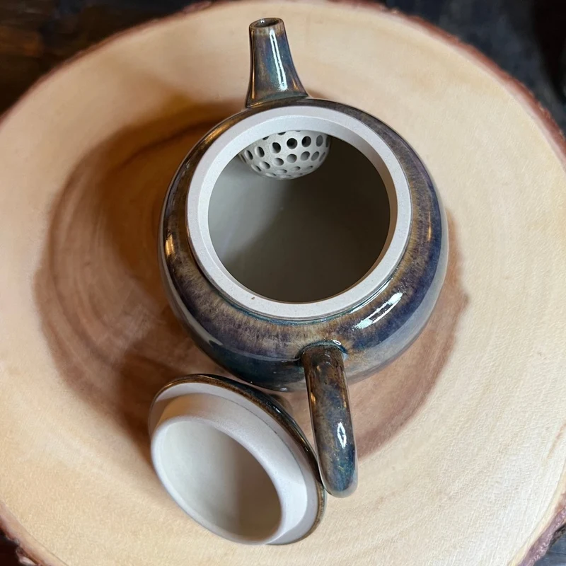 Jianshui Kollektion von im Holzofen gebrannten, glasierten Teekannen