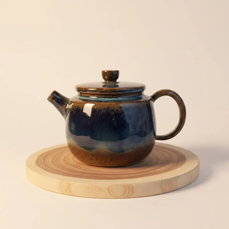 Jianshui Kollektion von im Holzofen gebrannten, glasierten Teekannen